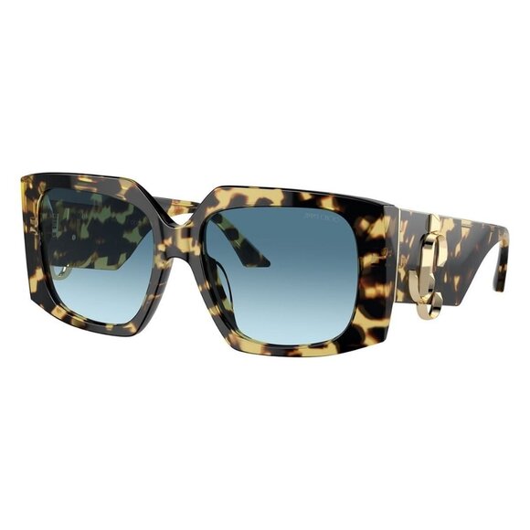 A3473Z New JIMMY CHOO Havana Shield JC5006U 5004/19 Sunglasses Women - Picture 1 of 6